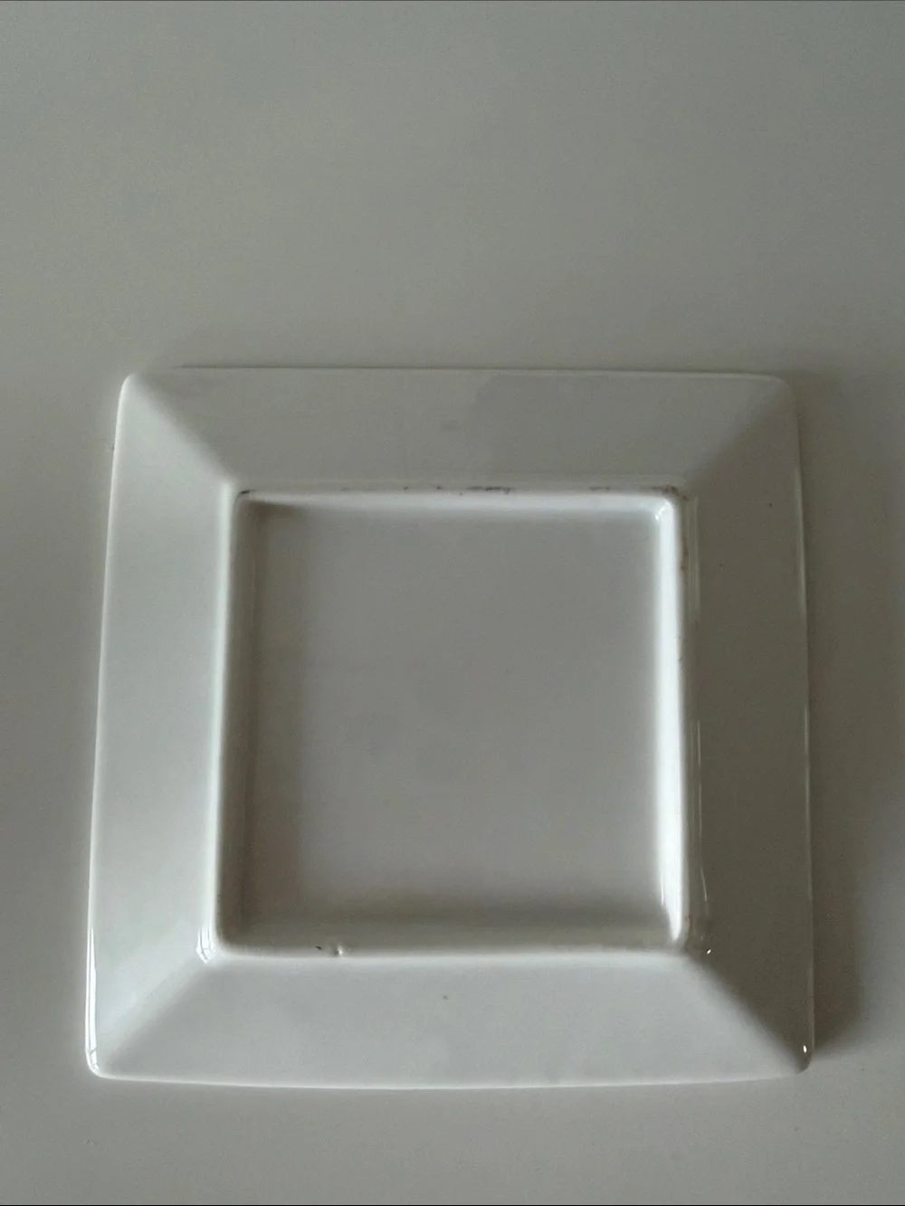 White Trinket Dish with Gold Rim - She Believed She Could